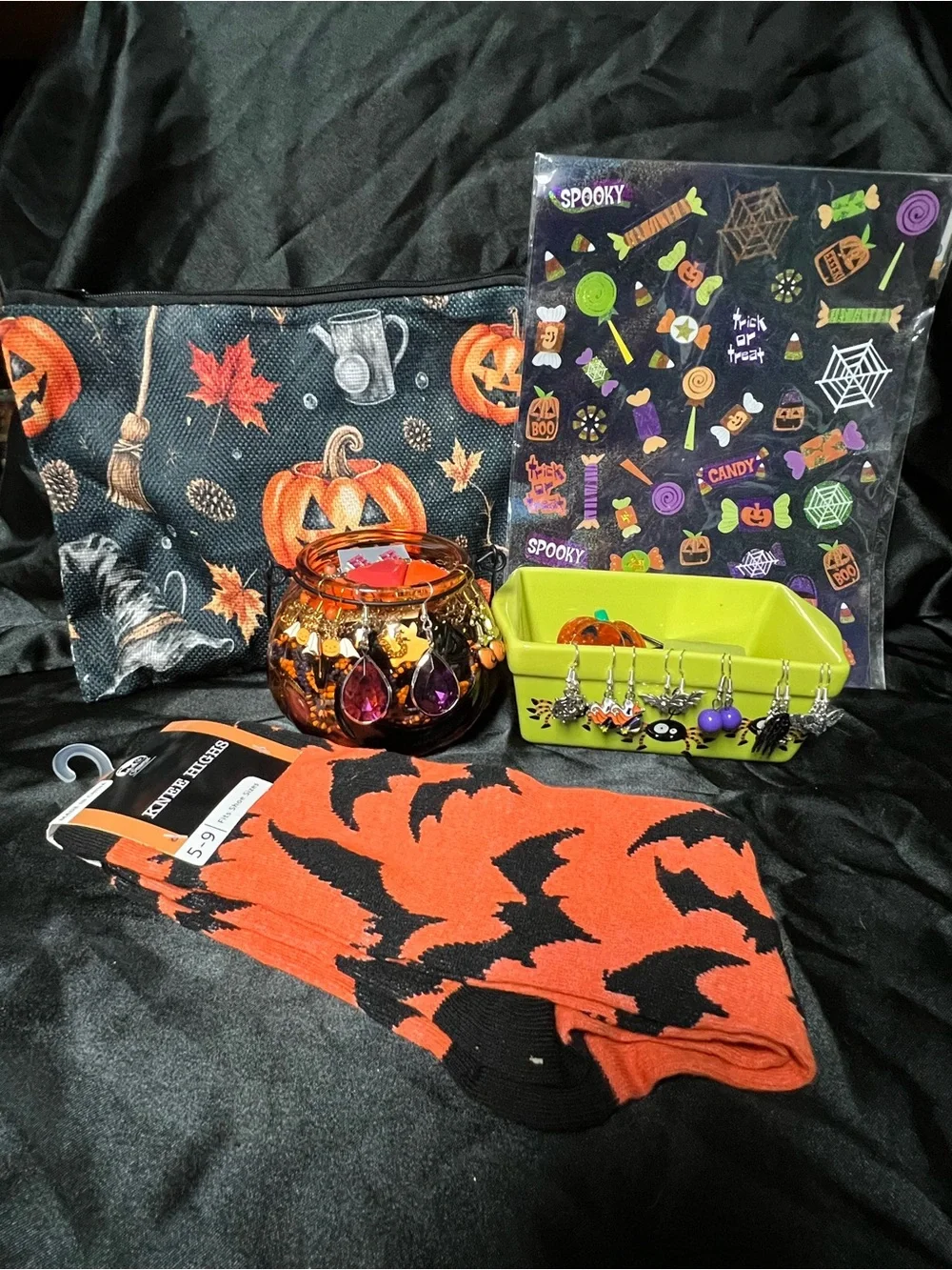 Halloween themed jewelry bundle